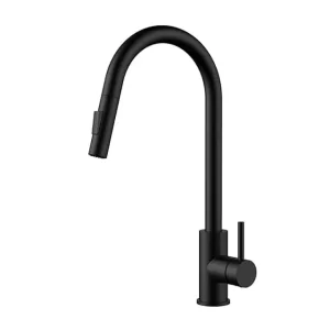 AI201 KITCHEN PULL OUT FAUCET BLACK MATT