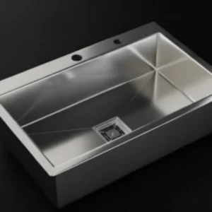 Ananya Hand made Sink Stainless Steel Kitchen Sink, 30x20x9 inch