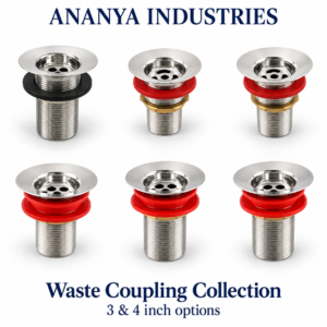 Ananya Industries Waste Coupling – 3 & 4 Inch