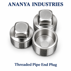 Threaded Pipe End Plug – Square Head _ Ananya Industries