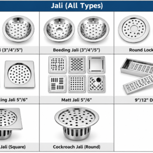 Jali / Floor Drain ke multiple types